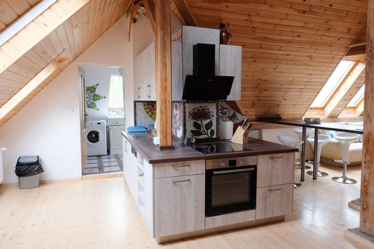 Art-House 3 Attic Apartment With Terrace Decin Eksteriør bilde