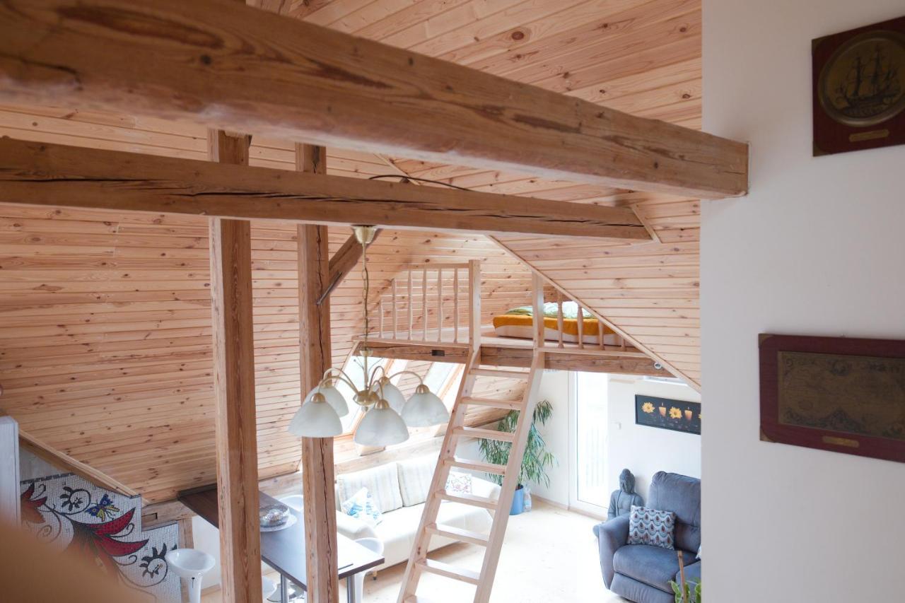 Art-House 3 Attic Apartment With Terrace Decin Eksteriør bilde